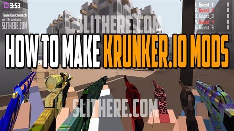 How To Make a Mod In Krunker.io .
